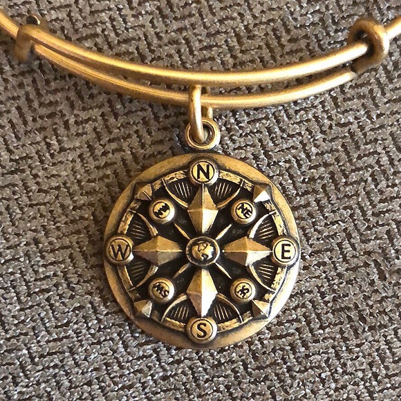 🆕 Alex and Ani ‘Compass II’ Charm Bangle 🧭 - Picture 3 of 8